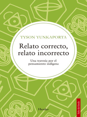cover image of Relato correcto, relato incorrecto